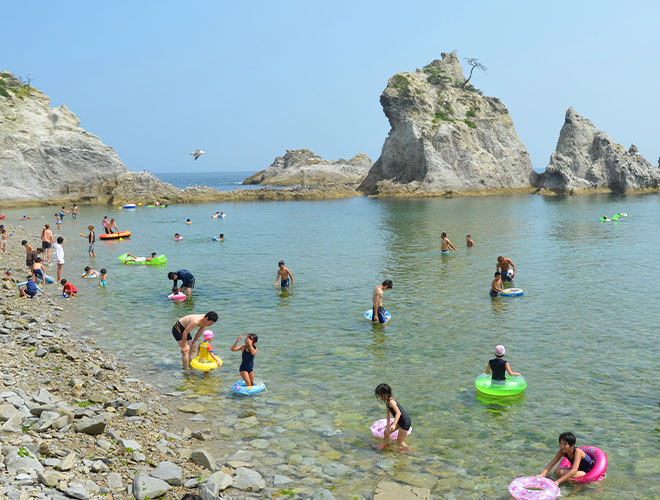 浄土ヶ浜 イメージ